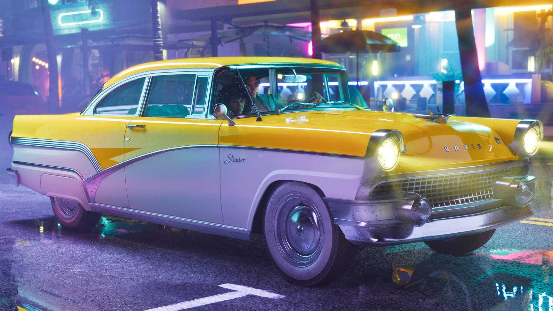 Vice City Pack’ten vintage Vapid Stanier